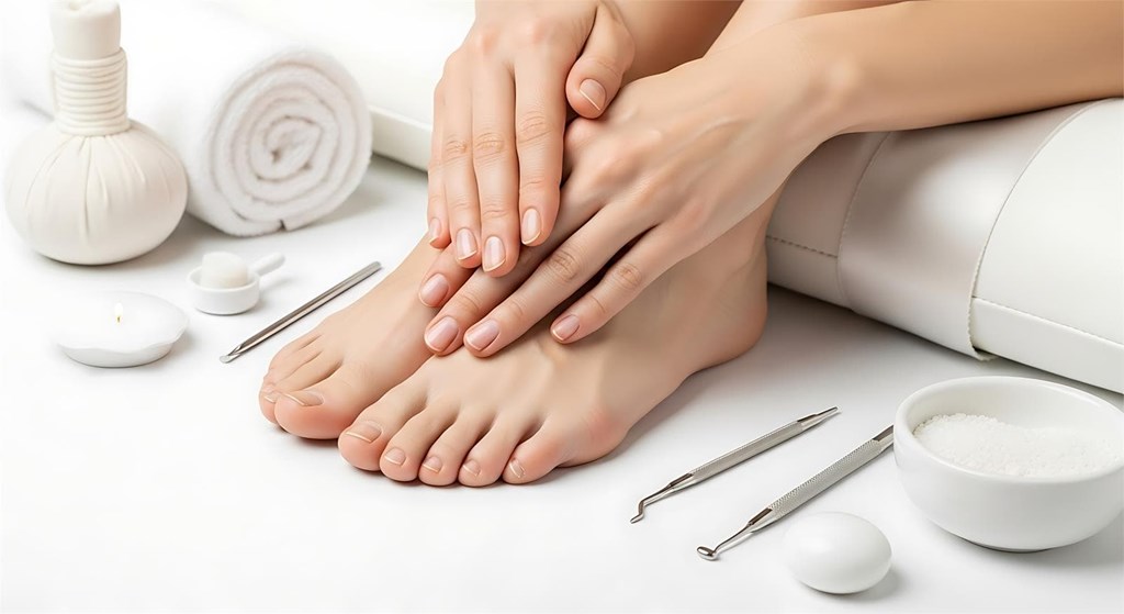 ¿Es la pedicura solo el esmaltado de las uñas de los pies?