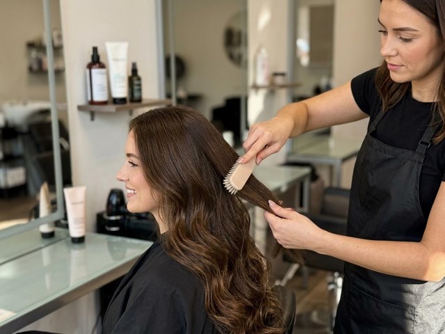 Mantenimiento y cuidado de extensiones de cabello natural en Vigo